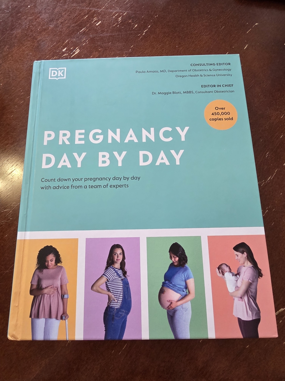 Pregnancy Day by Day – Teal Cover